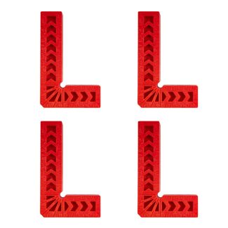 Plastic Square ABS 80 x 50 x 12mm 4pc (ME18080-1)