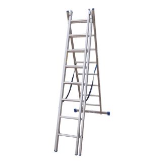 MAC AFRIC 2.4 M 5-in-1 Step/Extension Aluminium Ladder
