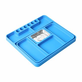 2 in 1 Silicone Tool Tray with Magnetic Pad