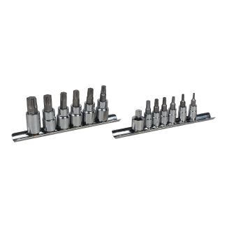 MAC AFRIC 13 PCS 1/4" IN and 3/8" IN Tamper Torx Bit Set