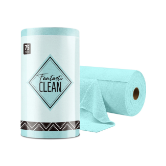 Microfiber Tear-Away Towels 75Pce – Dim Blue