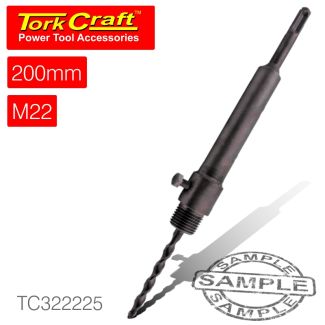 TORK CRAFT Adaptor for SDS Hollow Core Bits - 200mm x m22