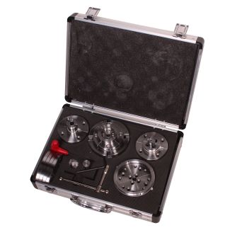 MAC AFRIC Professional Wood Lathe Chuck & Face-plate Set