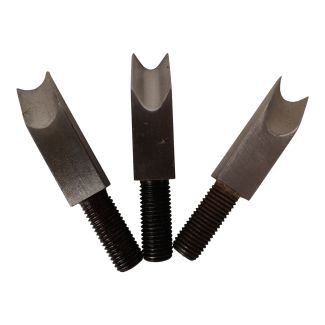 MAC AFRIC 3-Piece Round Profile Set for Hand Chamfer Planer Tool