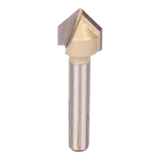 MAC AFRIC 90° V Grooving Bit 1/4 x 1/2 x 1/2 Inch Router Bit