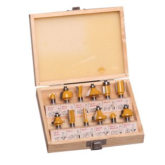 MAC AFRIC 8 MM 12 Piece Router Bit Set