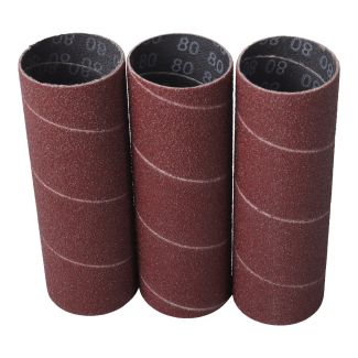 1 1/2 INCH SANDING SLEEVE - 80 GRIT 3PCE