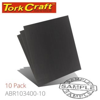 TORK CRAFT Wet & Dry Water Paper 10pce 230x280mm - 400#