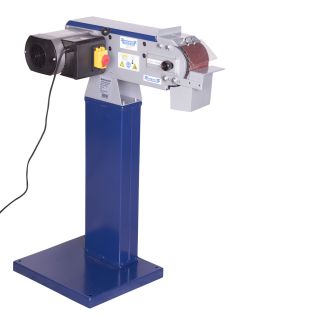 MAC AFRIC Metal Belt Sanding Machine + Stand (230 V)