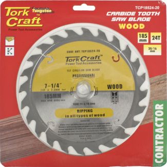TORK CRAFT Circular Saw Blade 185 MM x 24T