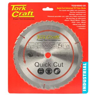 UNIVERSAL QUICK CUT TCT BLADE 185X42T 20-16 (TCQ18542-20)