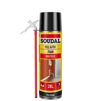 500ml Soudal Fill & Fix Foam 