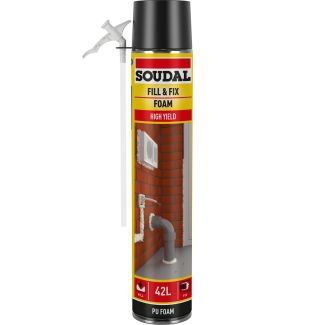 750ml Soudal Fill & Fix Foam