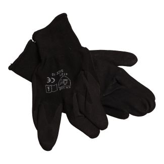 MAC AFRIC Black Nitrile Sandy Finish Work Gloves (Size 10)