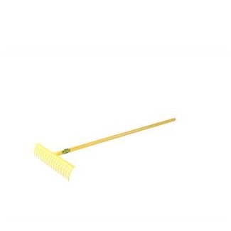 LASHER Garden Rakes - 16T Yellow