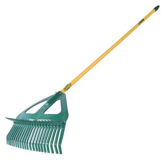 LASHER Rake â€“ Combination Leaf Rake (Poly Handle)