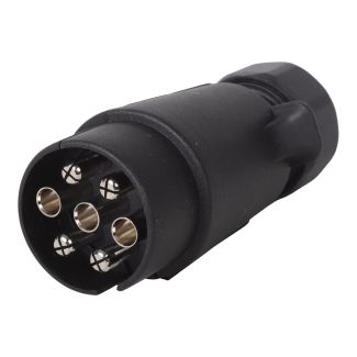 TRAILER PLUG 7 PIN MALE PLASTIC - N TYPE