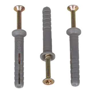 MAC AFRIC Nail In Anchor 6 x 40 MM (50 pack)
