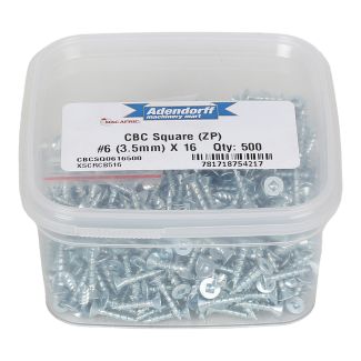 Cbc Square (Zp)#6 3.5 MM X 16 MM