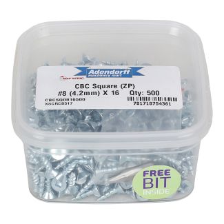 Cbc Square (Zp) #8 4.2 MM X 16 MM