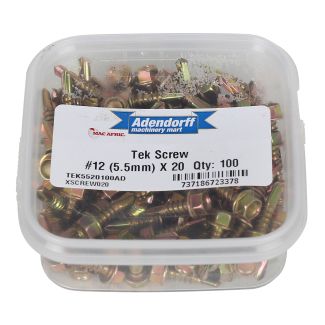 Tek Screw #12 5.5 MM X 20 MM