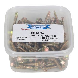 Tek Screw #12 5.5 MM x 30 MM