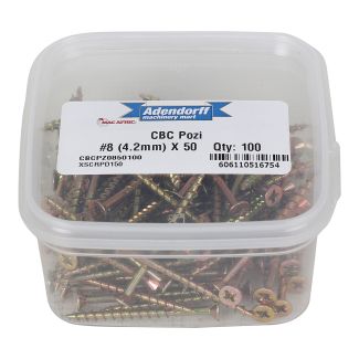 Cbc Pozi   #8 4.2MM X 50 MM