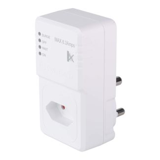 SWITCHED 1-Way TV Surge Adaptor with SANS 164-2