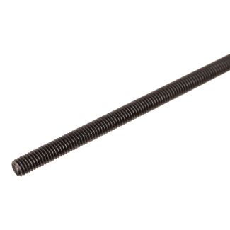 Threded Rod Black M6 x 1m