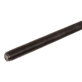 Threaded Rod Black M12x1m