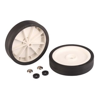 34mm W PVC Tyre Plastic Rim Wheel 