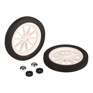 18mm W PVC Tyre Plastic Rim Wheel