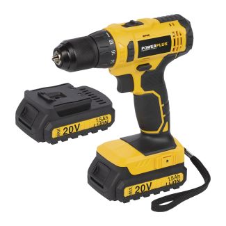 POWERPLUS POWX00435 Drill/Screwdriver 20V LI-ION