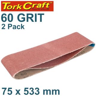 POWERPLUS Sanding Belt 75 x 533 MM G60