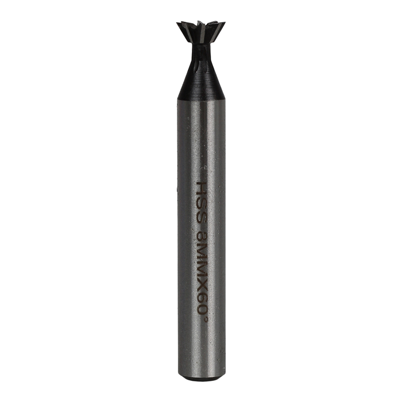 MAC AFRIC HSS 60° Dovetail Milling Cutter - 8 x 8 mm