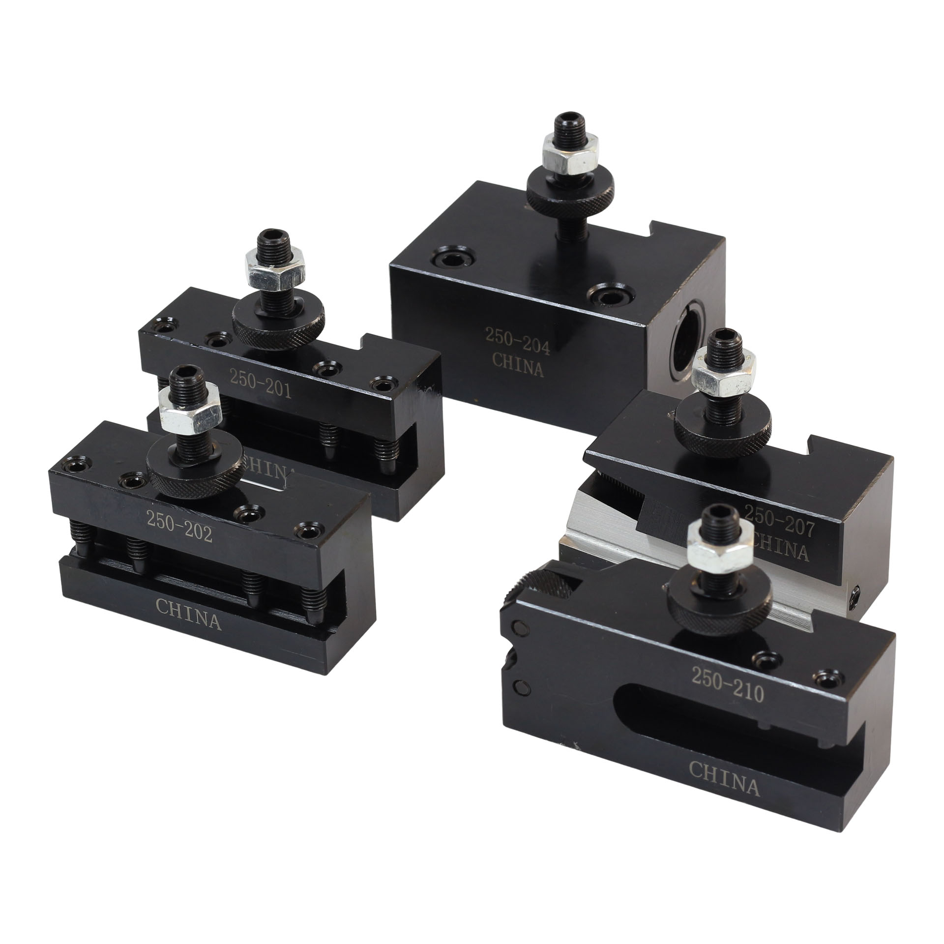 MAC AFRIC 5 PCS Extra Set Holders for EAPOST-017 (16 MM Quick Change Tool Post)