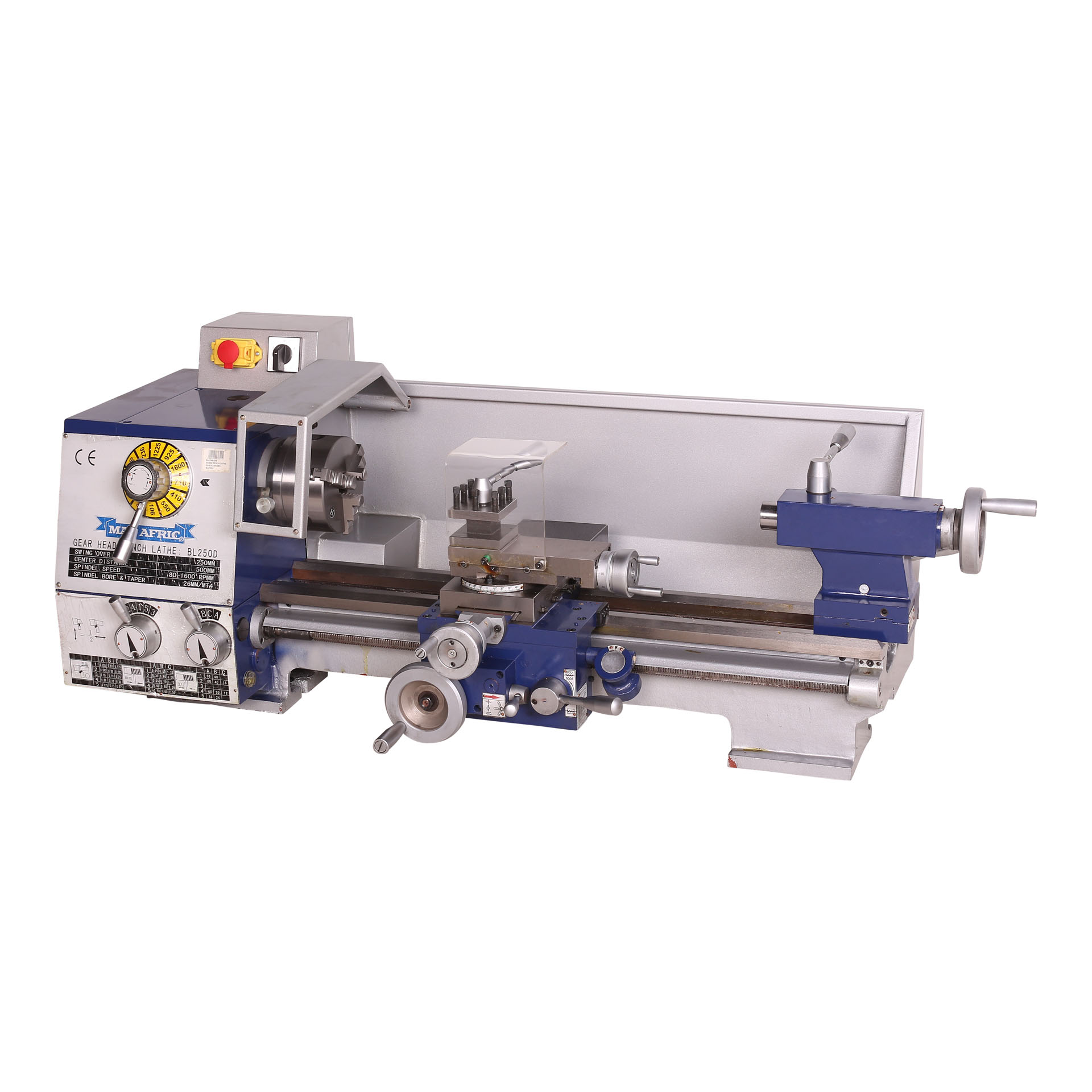 MAC AFRIC 500 MM Geared Head Bench Lathe