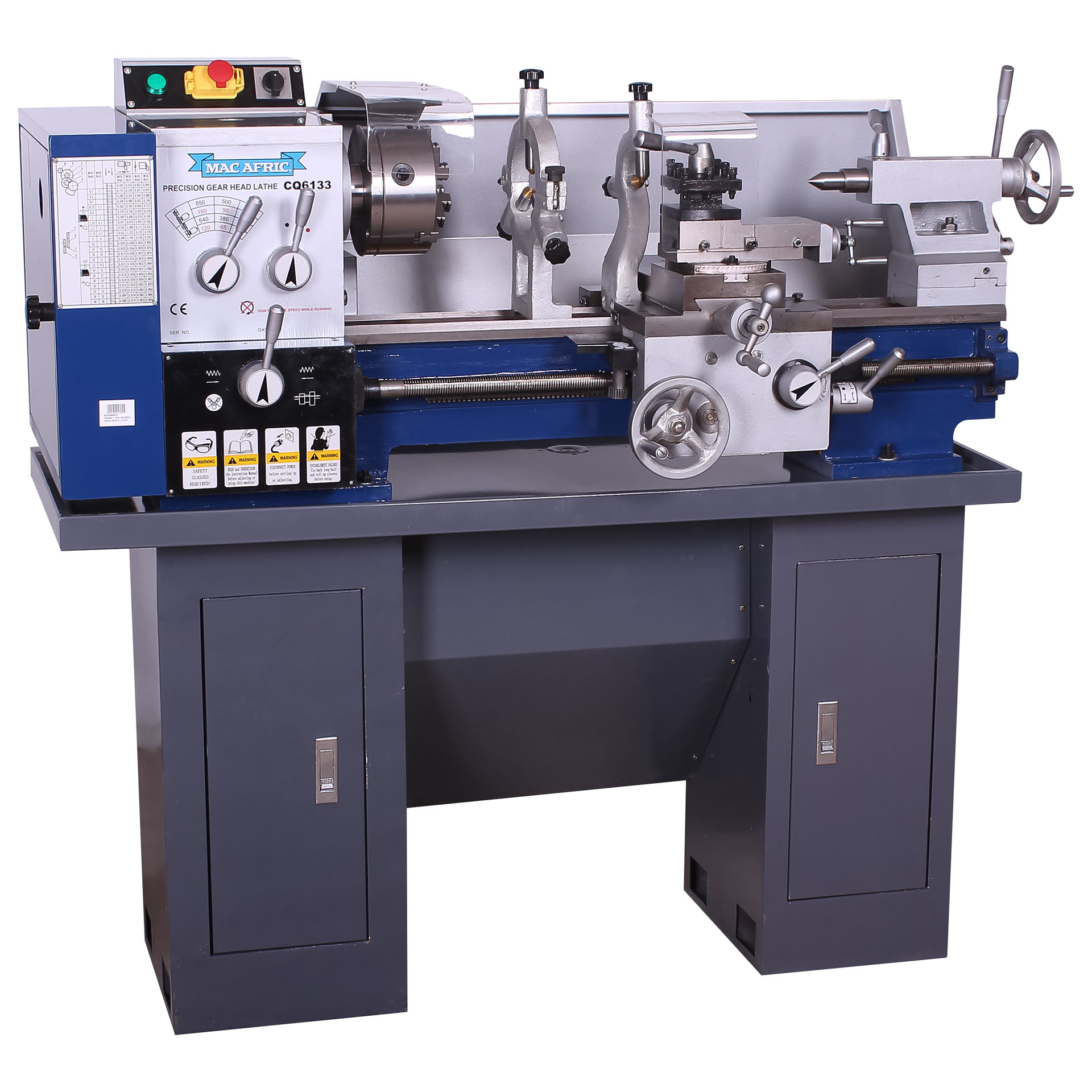 MAC AFRIC 550 MM Professional Bench Lathe (Excluding Stand)