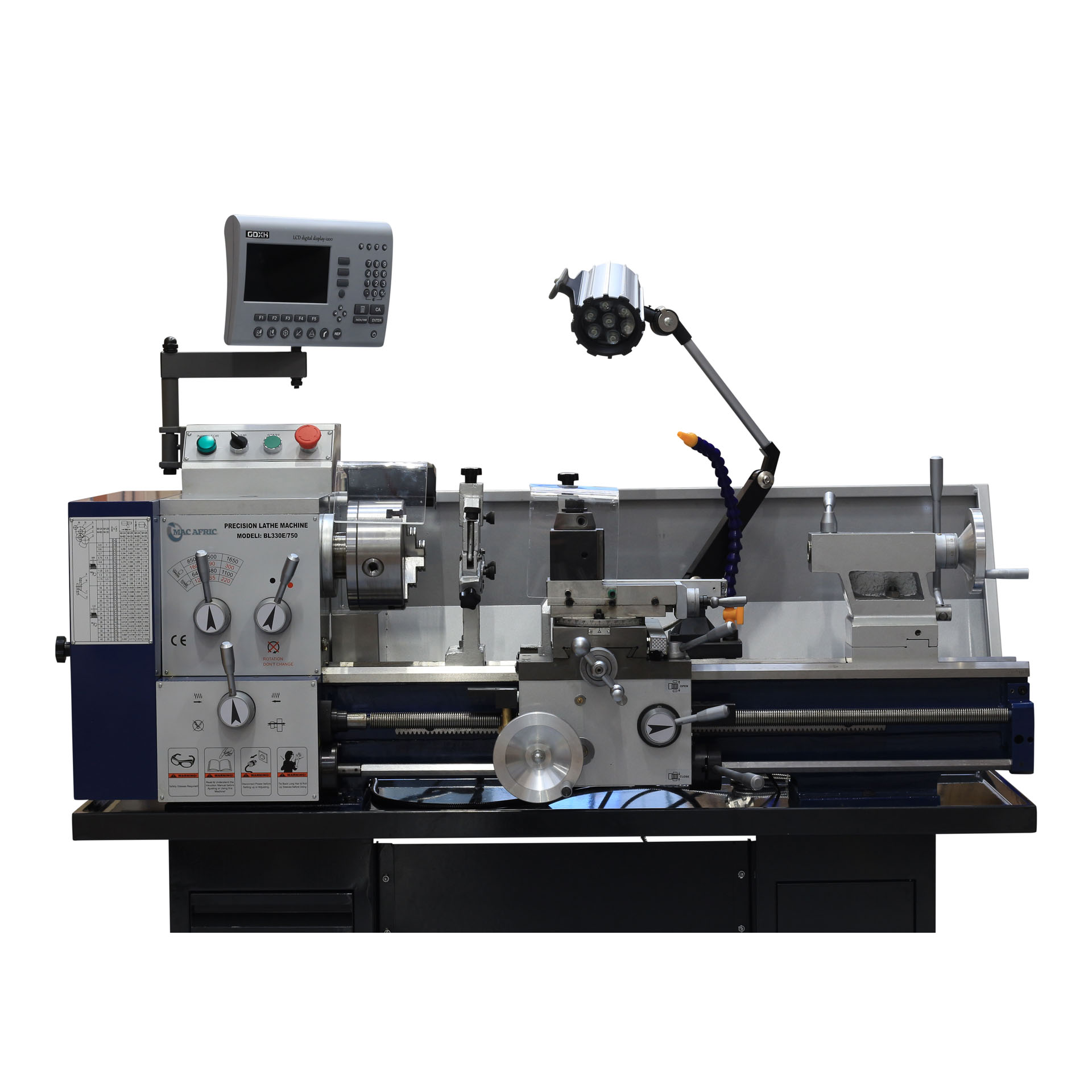 MAC AFRIC 750 MM Professional Geared Head Bench Lathe