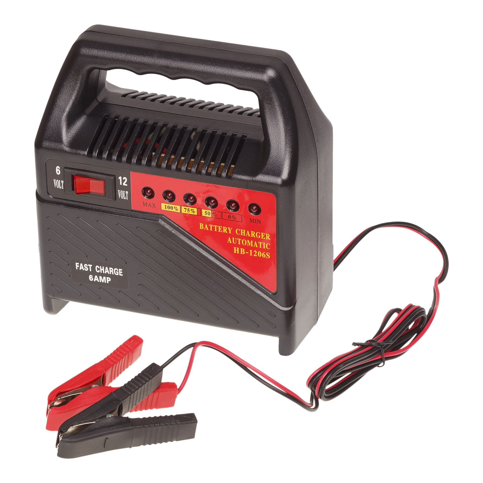 MAC AFRIC 6A 6V/12V Battery Charger