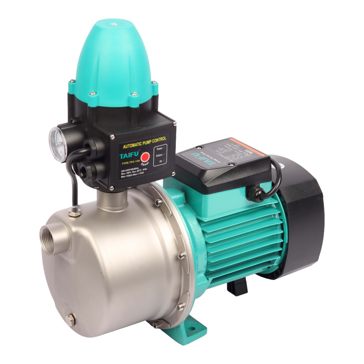 TAIFU SGJ800 Stainless Steel Pressure Pump 0.8 kW