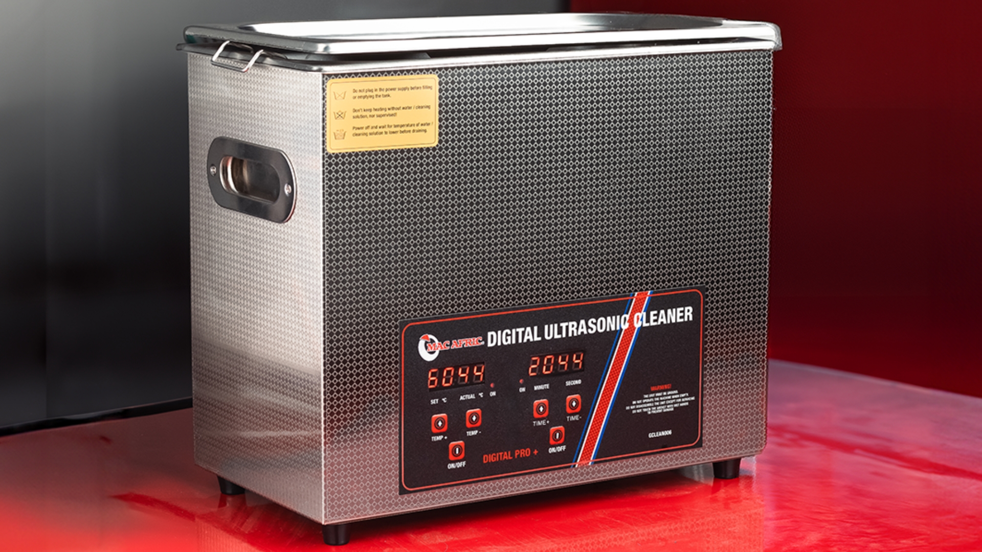 MAC AFRIC Ultrasonic Cleaner Banner