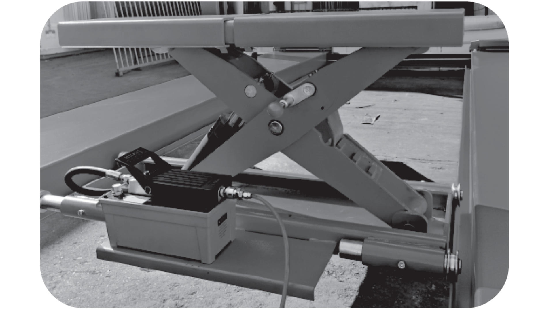 MAC AFRIC 5 Ton Four Post Lift Diagram