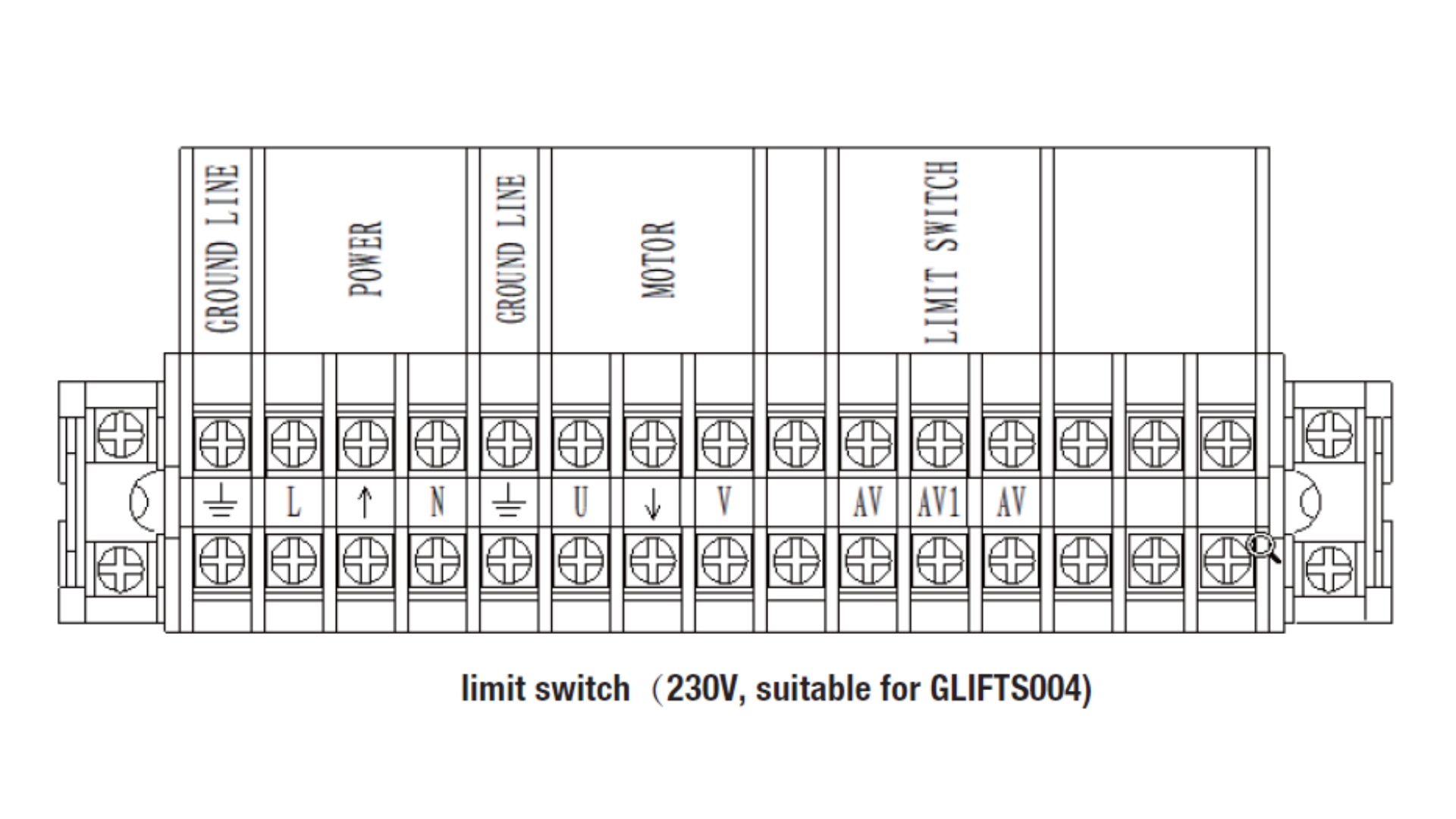 MAC AFRIC 5 Ton Four Post Lift Diagram