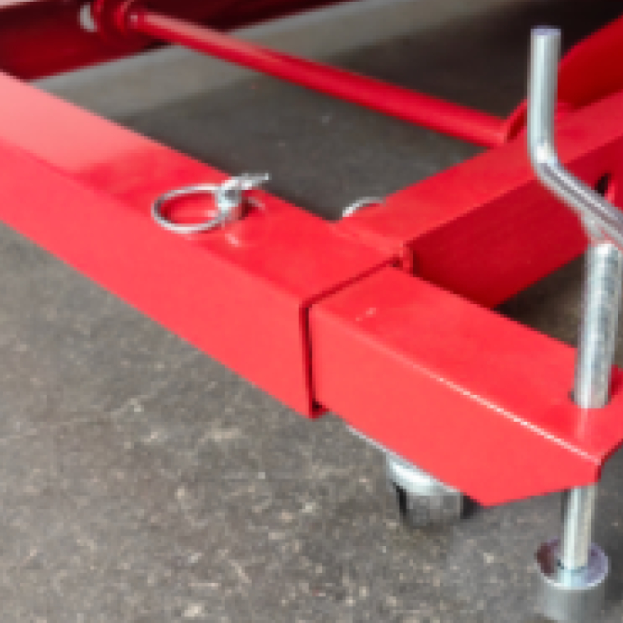 Step 3 – Insert bottom safety pin
