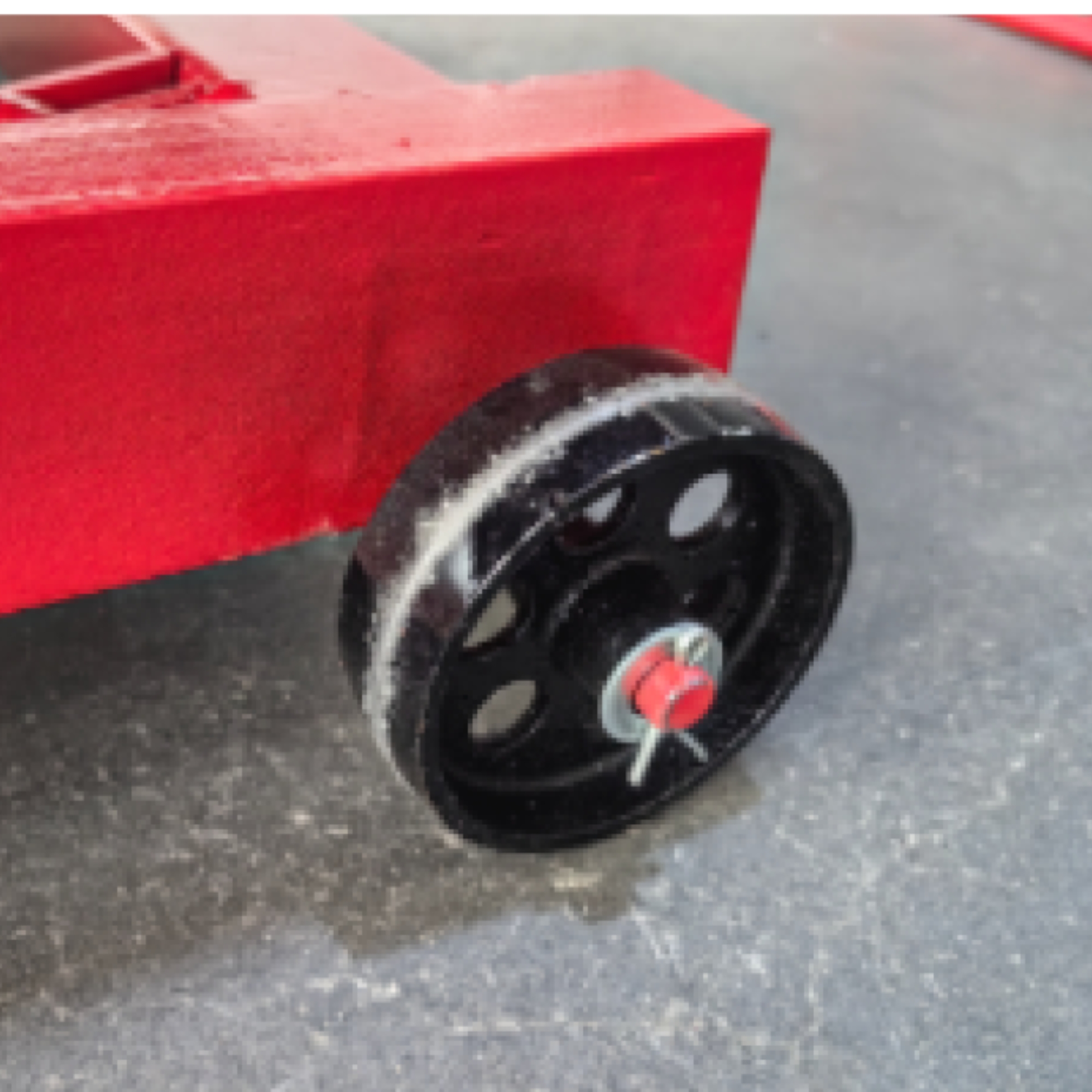 Step 4 – Install front wheels