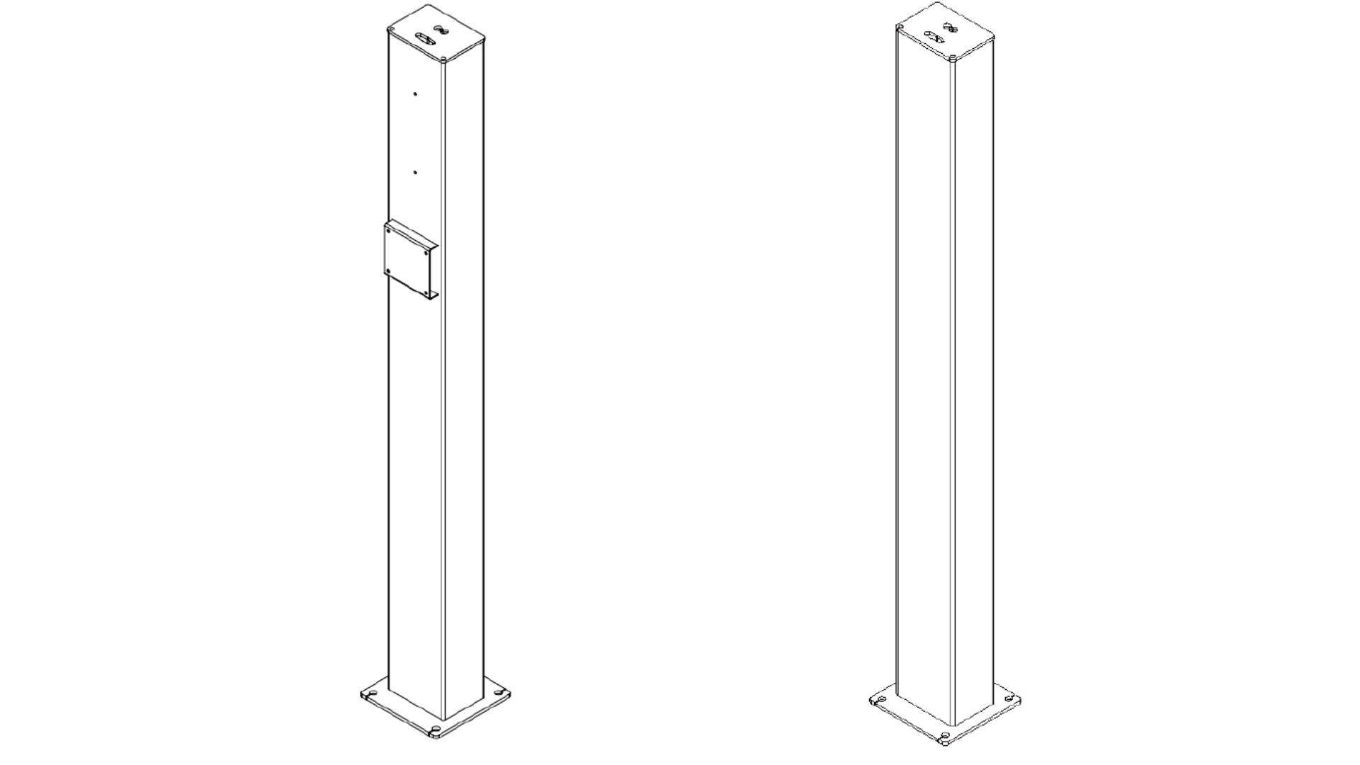MAC AFRIC 5 Ton Four Post Lift Diagram