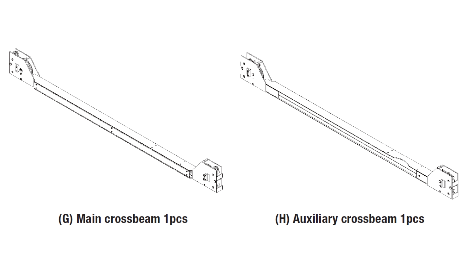MAC AFRIC 5 Ton Four Post Lift Diagram