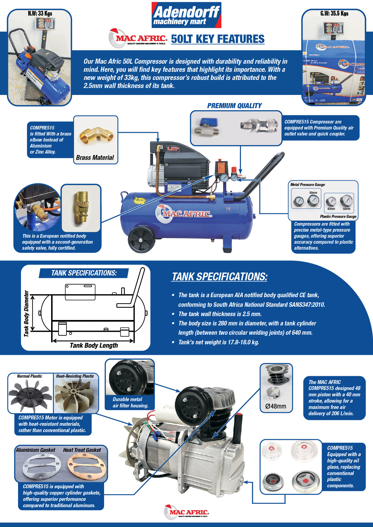 Compressor Advantages