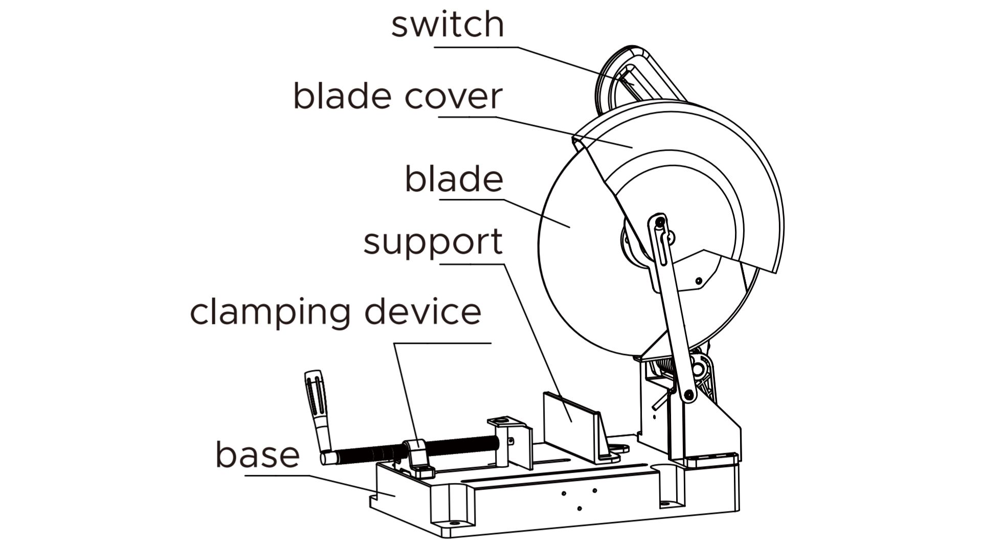 MAC AFRIC 2600W Cold Metal Saw